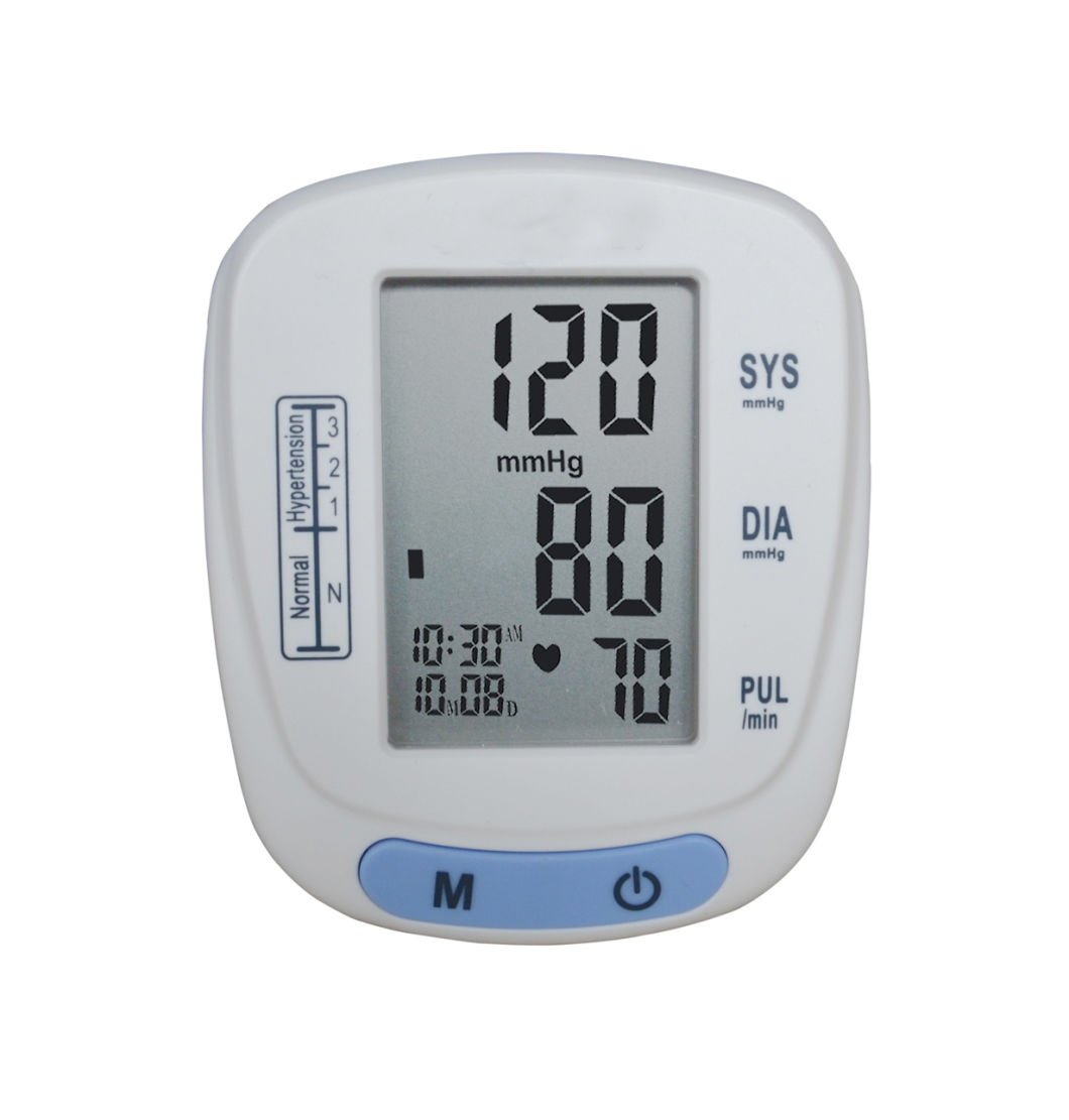 Wrist Digital Blood Pressure Monitor with LCD Display