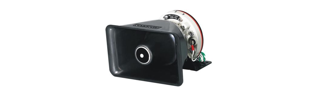 Powerful 80W Compact Siren Speaker