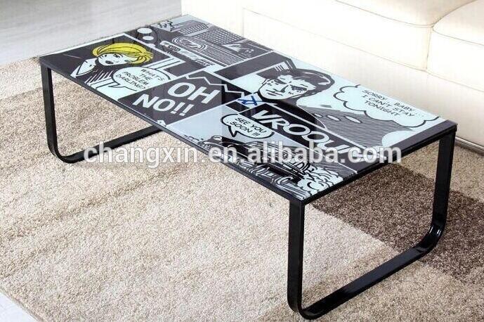 2015 High Quality modern New Hot Sale Glass Coffee Table