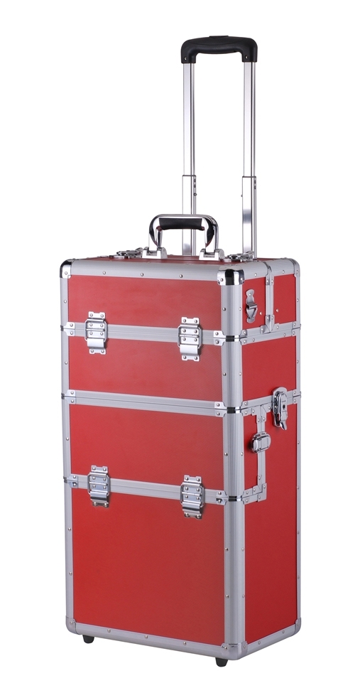 Custom-Made Aluminium Storage Case/Box Makeup Trolley Box Fashion Cosmetic Case