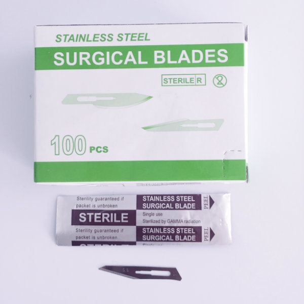 Disposable Sterile Carbon Stainless Steel Surgical Blade Scalpel