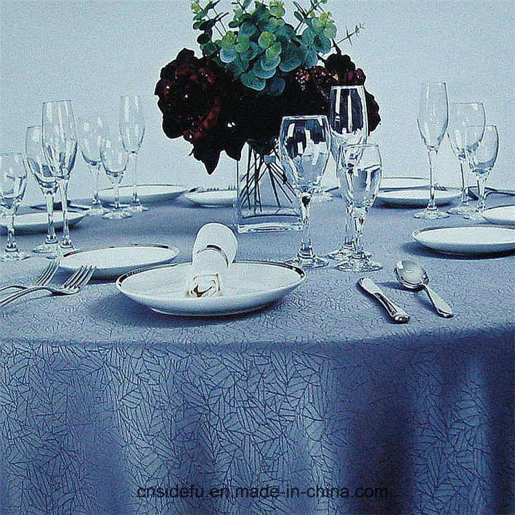 Factory Wholesale Hotel Restaurant Banquet Party Round Wedding Linen Table Cloth