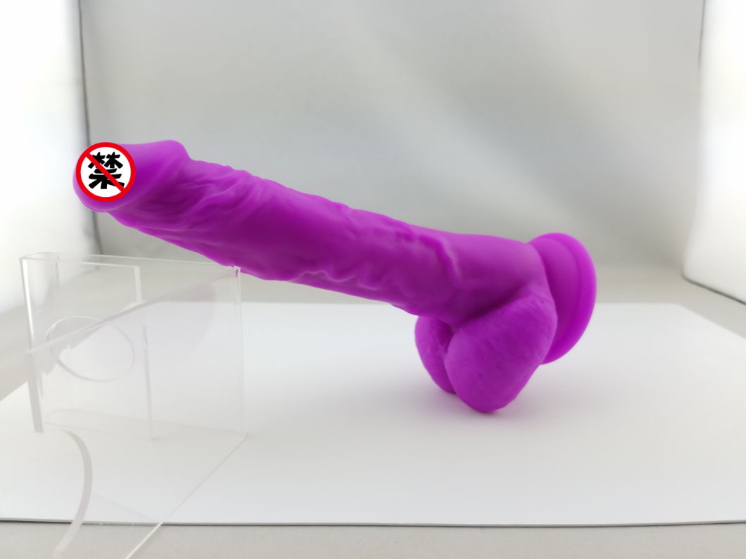 Realistic Silicone Penis Artificial Suction Cup Dildo Adult Sex Toys for Woman