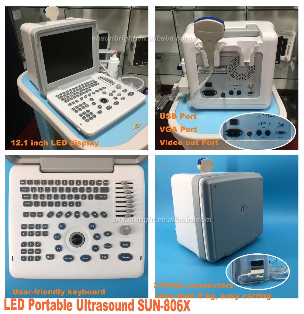 Bestscan Sun-806X Digital Portable Veterinary Ultrasound Scanner Vet Ultrasound Sonography