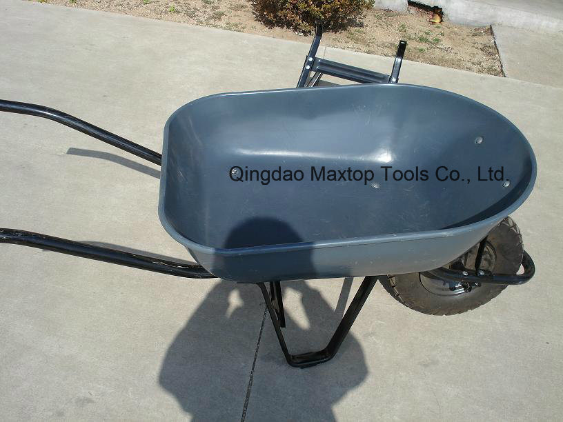 Heavey Duty Construction Zinc Plated Garden Wheel Barrow (WB4600)