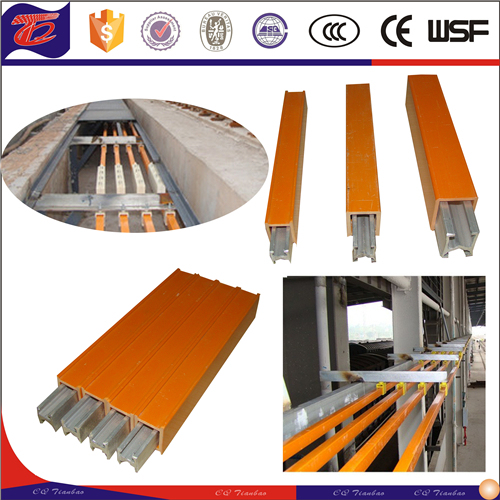 Power Distribution Single Pole Safety Conductor Copper Bar