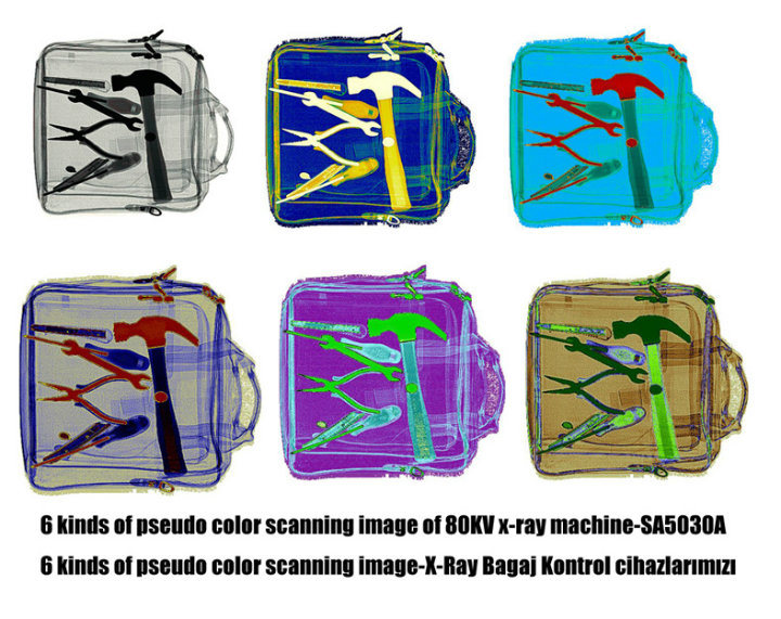 Small Parcel, Handbag X Ray Baggage Inspeciton Security Scanner with High Resolution SA5030A