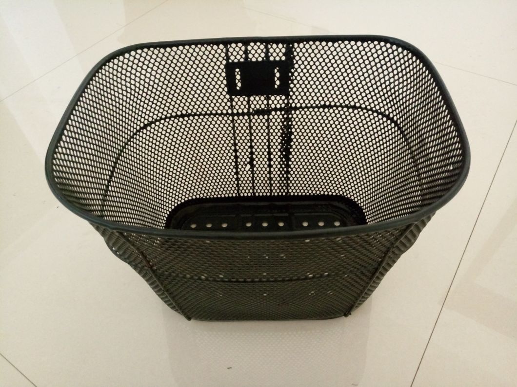 Metal Steel Material Steel Bicycle Basket High Quality Low Price (HH-2008)