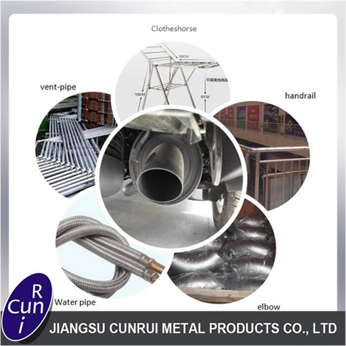 Decoration Round Square 316 Stainless Steel Tube