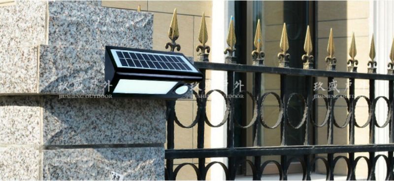 LED Waterproof Sensor Wall Lamp Outdoor Garden Street Solar Light