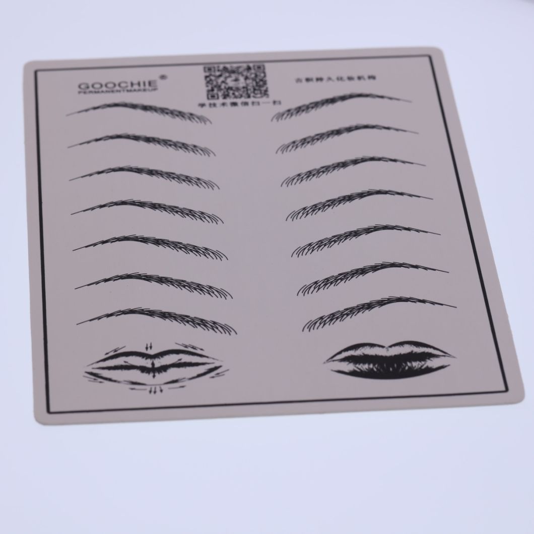 Eyebrow Permanent Make-up Practice Skin