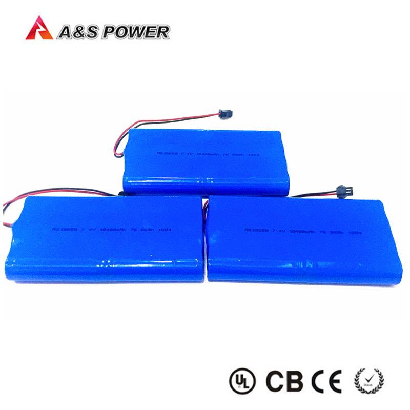 New Li-ion/Lithium Ion 18650 Rechargeable Battery Pack 3.7V 7.4V 11.1V 2000mAh /2200mAh /4000mAh /4400mAh /10400mAh