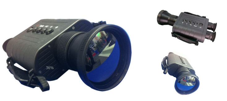 Portable Binocular Security Surveillance Military Thermal Imaging Camera