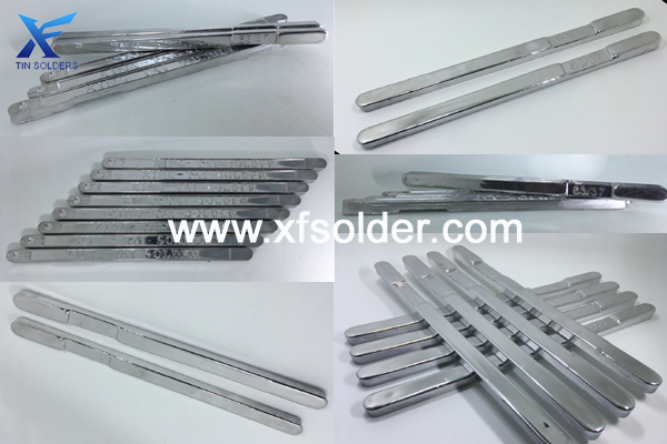Pure Tin/Copper Alloy Lead Free Solder Bar Anti-Oxide Low Impurities