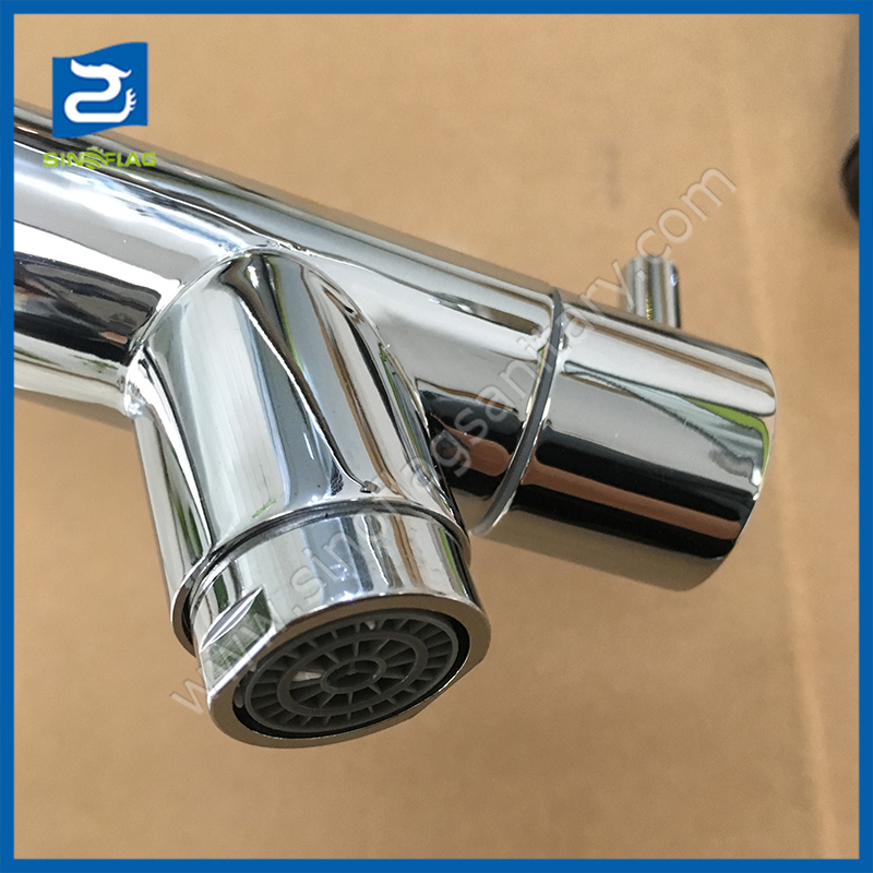 Luxury Tall and Big Spring Loaded Kitchen Sink Mixer Tap