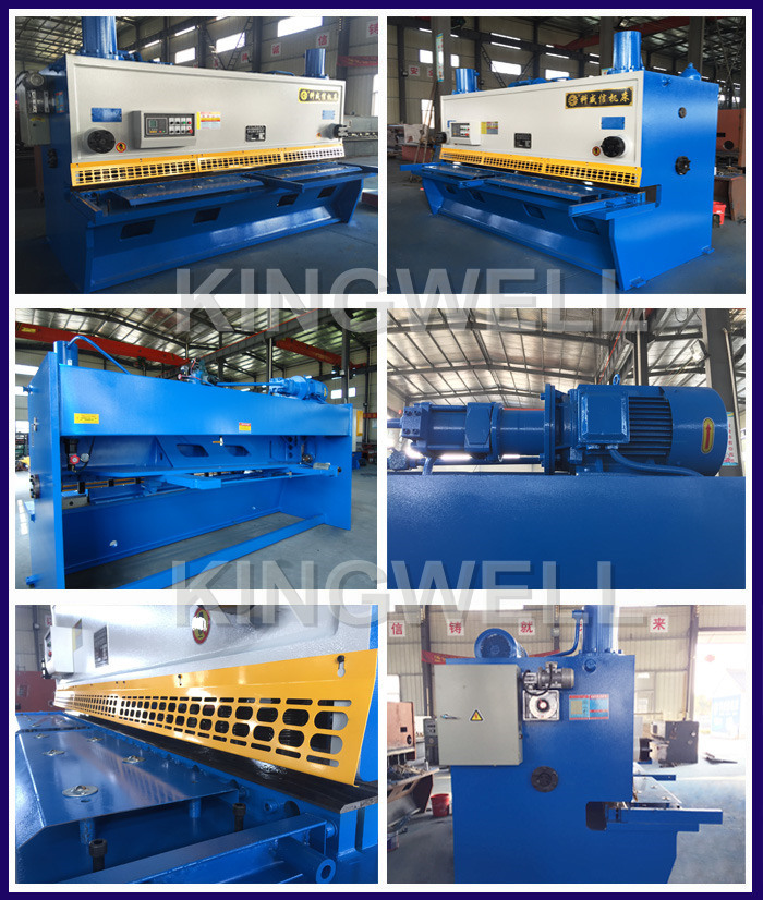 2016 Hot Sale Metal Sheet Hydraulic Shearing Machine (QC11Y-16X3200)