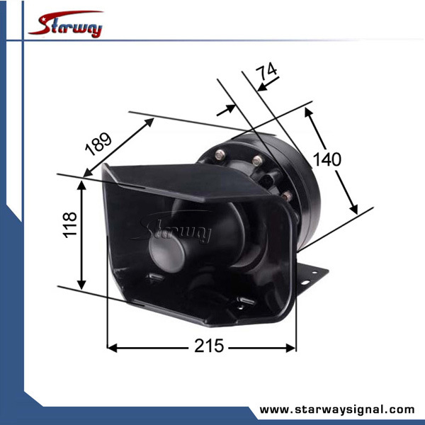 Warning Siren Amplifier Speaker (YS200A)