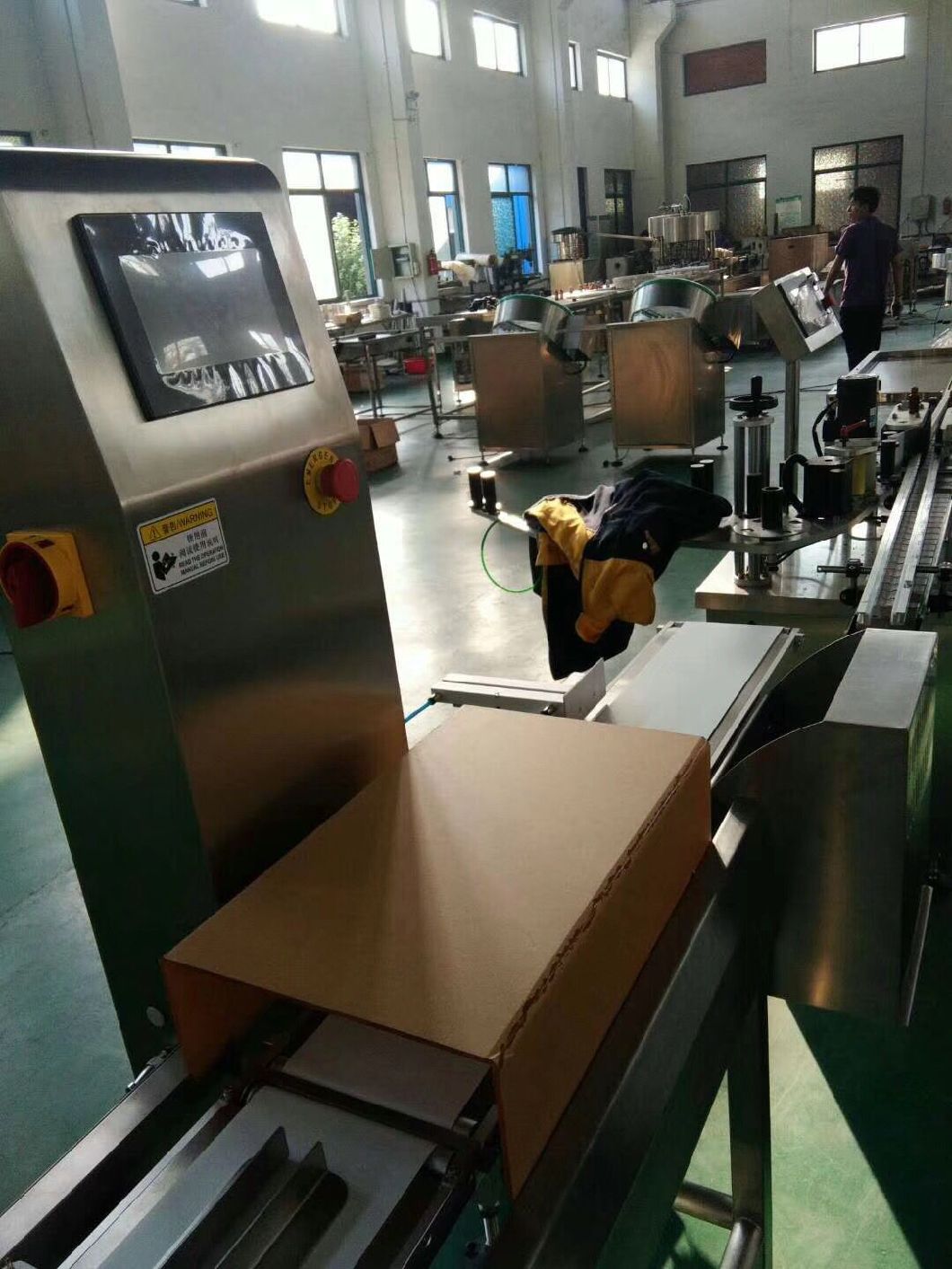 Combined Metal Detector and Check Weigher