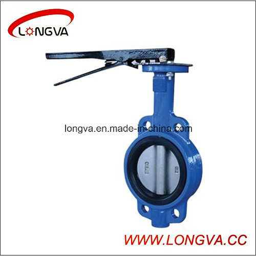 High Quality Cast Steel Wafer Type Butterfly Valve