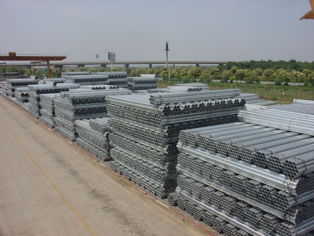 Hot Sale and High Quality Pre Galvanized Welded Steel Round Pipe