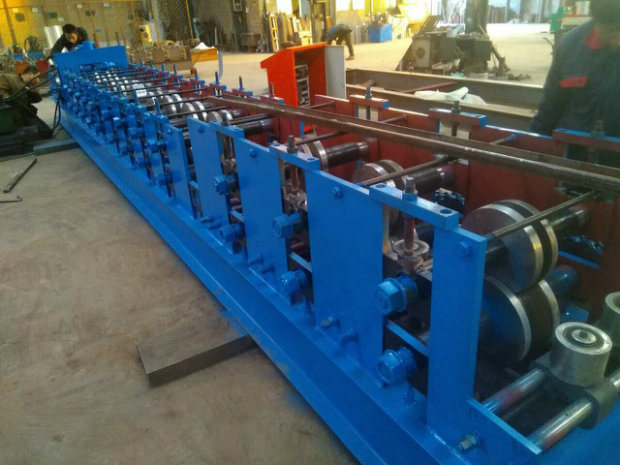 Hydraulic Cutting and Punching System CZ Shape Roll Forming Machine