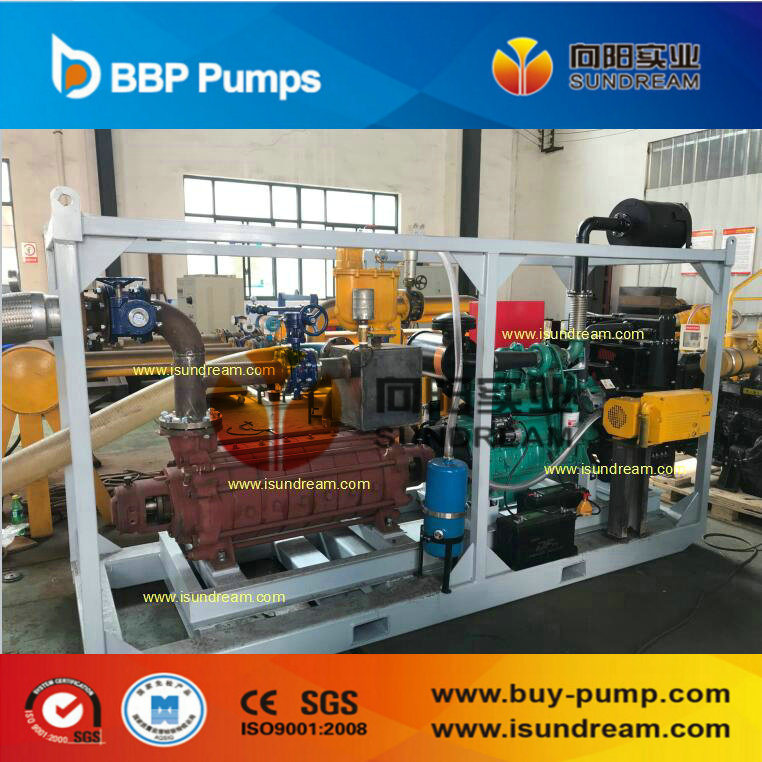 Vacuum Assistant Self Priming Diesel Engine Multistage Centrifugal Water Pump