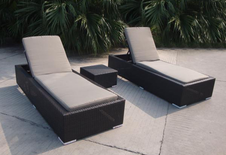 Foldable Garden Balcony Beach Lounge Sun Reclining Chair