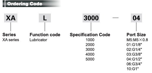 Air Preparation Units-Xal Series (SMC Lubricator)