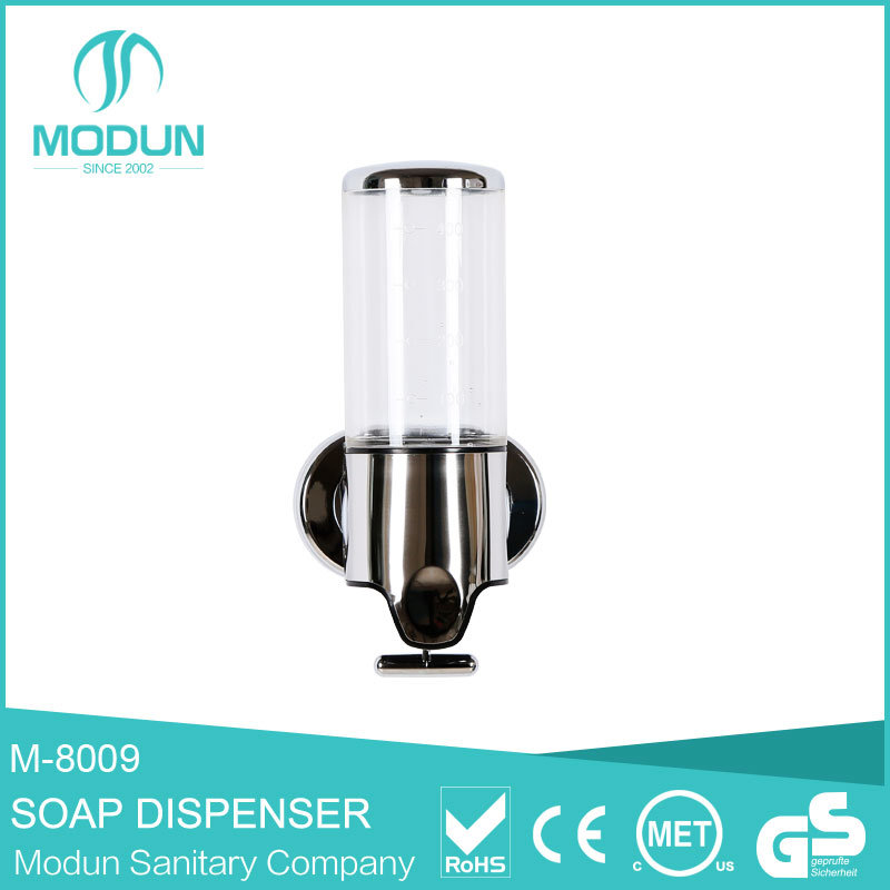 Bathroom Wall Mount Crystal Hand Soap Dispenser 500ml Liquid Dispenser