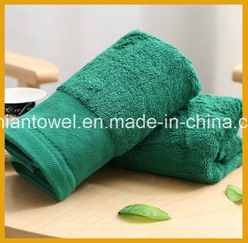 Hot Sale China Factory 100% Cotton Plain Dobby Hotel Bath Towel