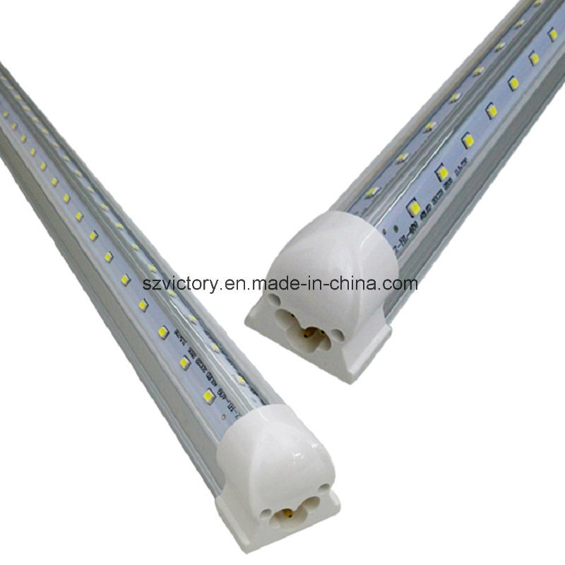 Integrated/Single Pin/G13 T8 LED Tube LED Shop Light, 60W 8FT LED Tube Light Fixture LED Cooler Light