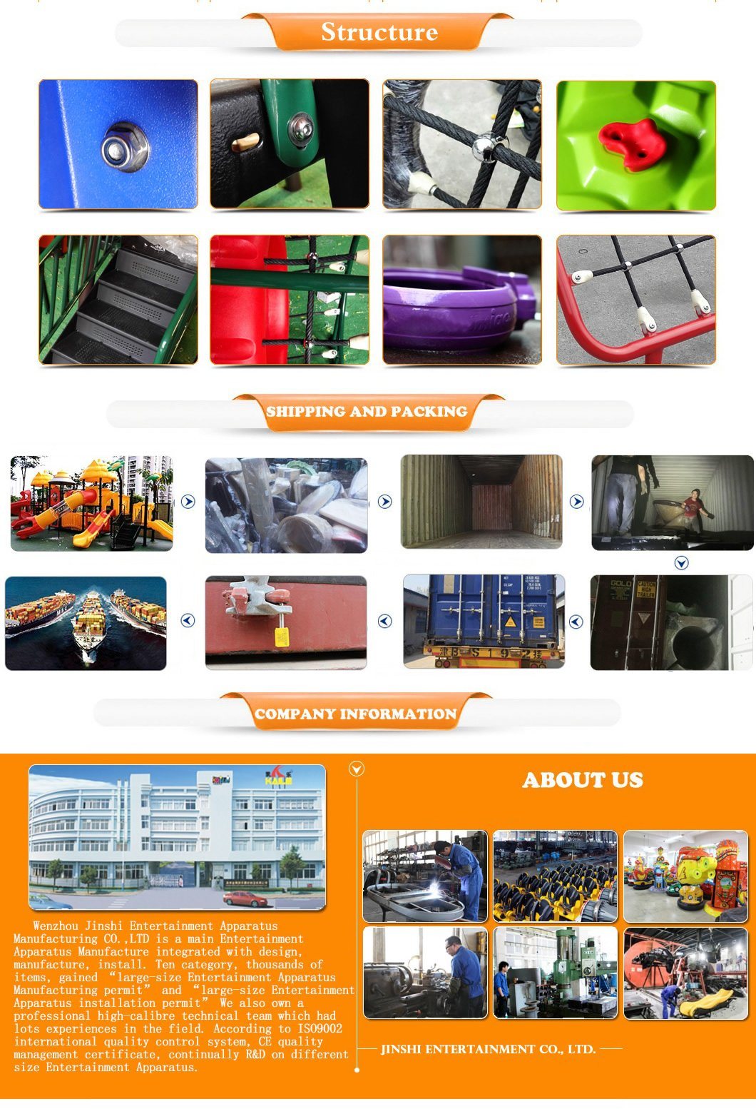 Factory Price Outdoor Playground Equipment with GS TUV Ce Certificate Kids Slide