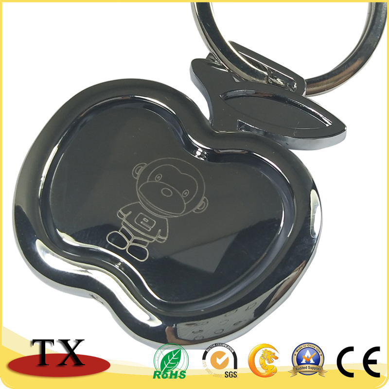 Custom Apple Shape Rotating Spinner Metal Key China