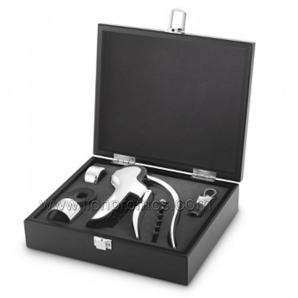 Customized Wine Promotion Gifts Box Packing Opener Tool Set