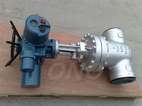 High Temperature High Pressure Motorized Gate Valve Thread