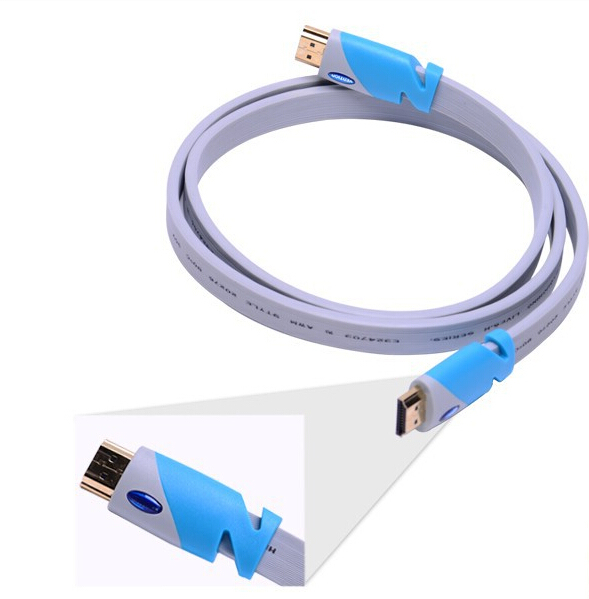 High Quality Flat HDMI Cable 2m 3D Full 1080P Manufacturer