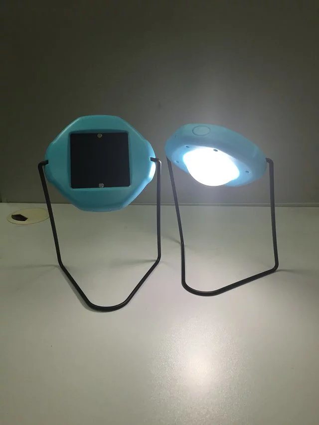 UFO Design Solar Desk Table LED Lamp Light for Student Reading