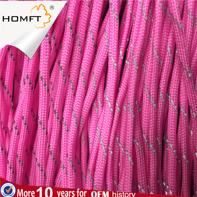 White Parachute Rope Climbing Rope Parachute Cord Climbing Fire Starters Rope for Outdoor Sports