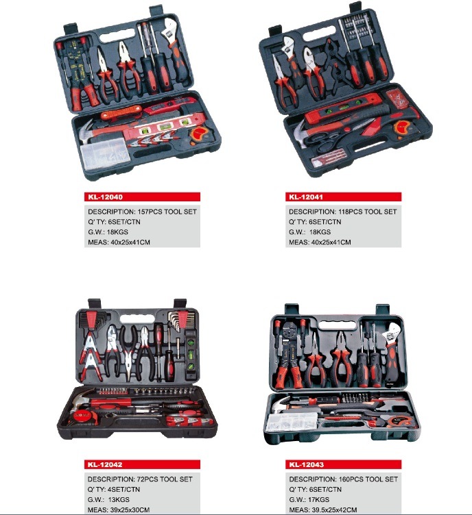 141PCS Tool Set, Kraft Mate Tools Set, Hand Tool Kit, DIY Tools China Manufacturer