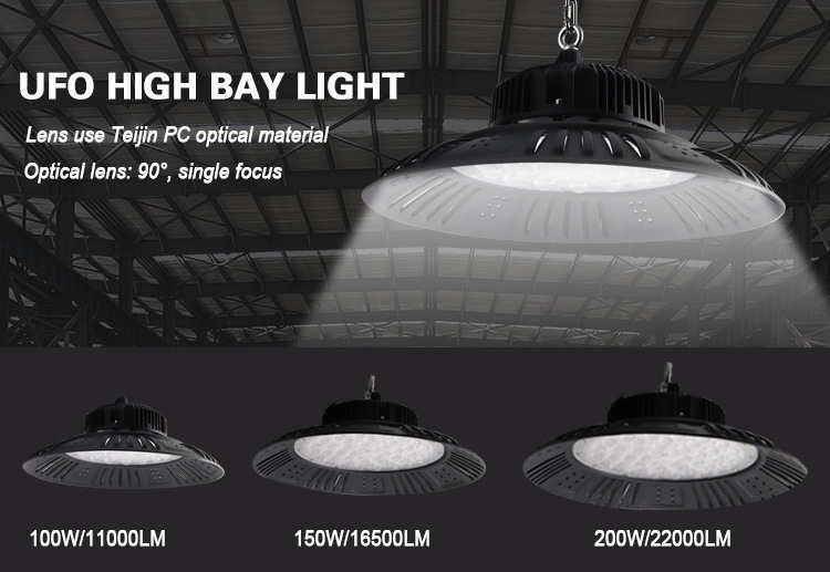 High Lumen Brightness Highbay Industrial SAA Competitive Price 100W LED High Bay Light