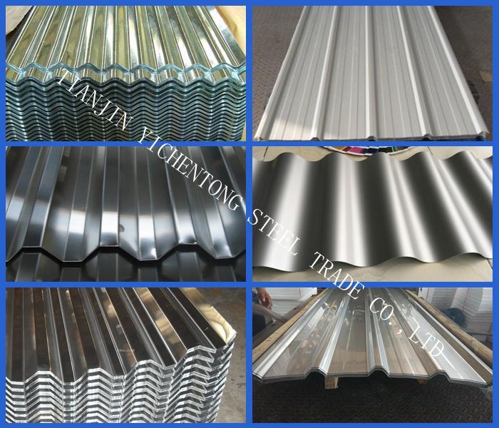 Corrugated Galvanized Steel Sheets for Roofing