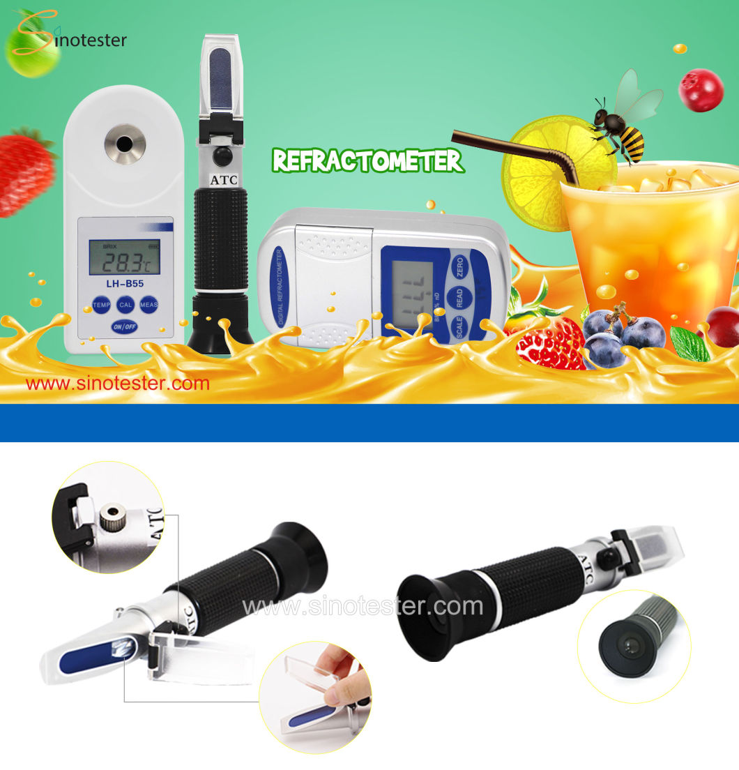 Auto Hand Held Refractometer Test Birx Honey Beekeeping Equipment