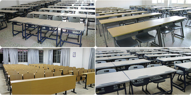 Adjustable Modern School Furniture with Aluminum Alloy