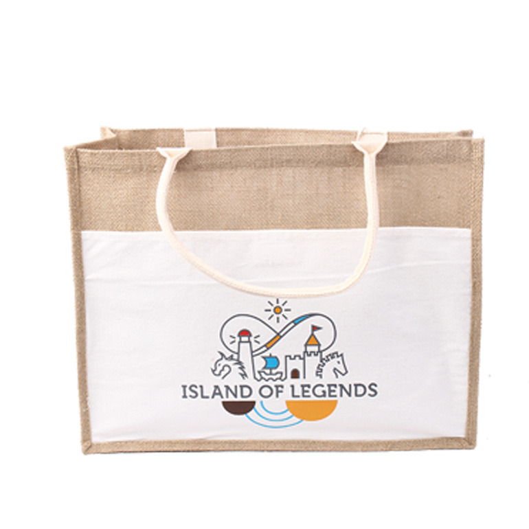 Customized Promotional Natural Jute Canvas Non Woven Bag/Non Woven Shopping Tote Bag