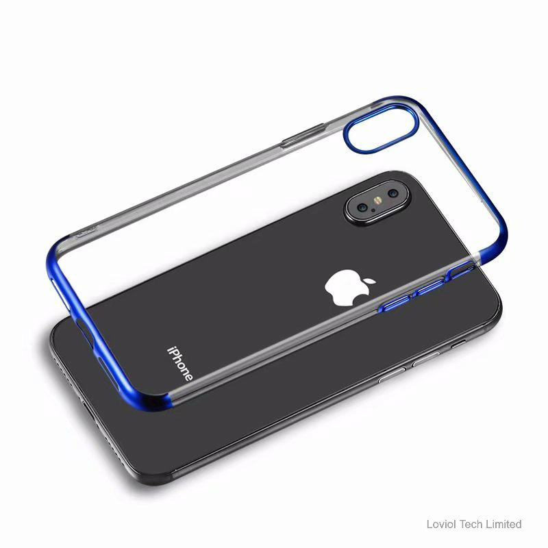 Electroplating Mobile Phone Protective Case for iPhone 8