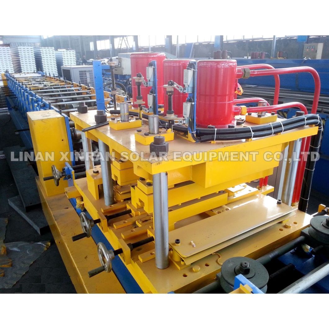 C Channel Solar Stand Roll Forming Machine