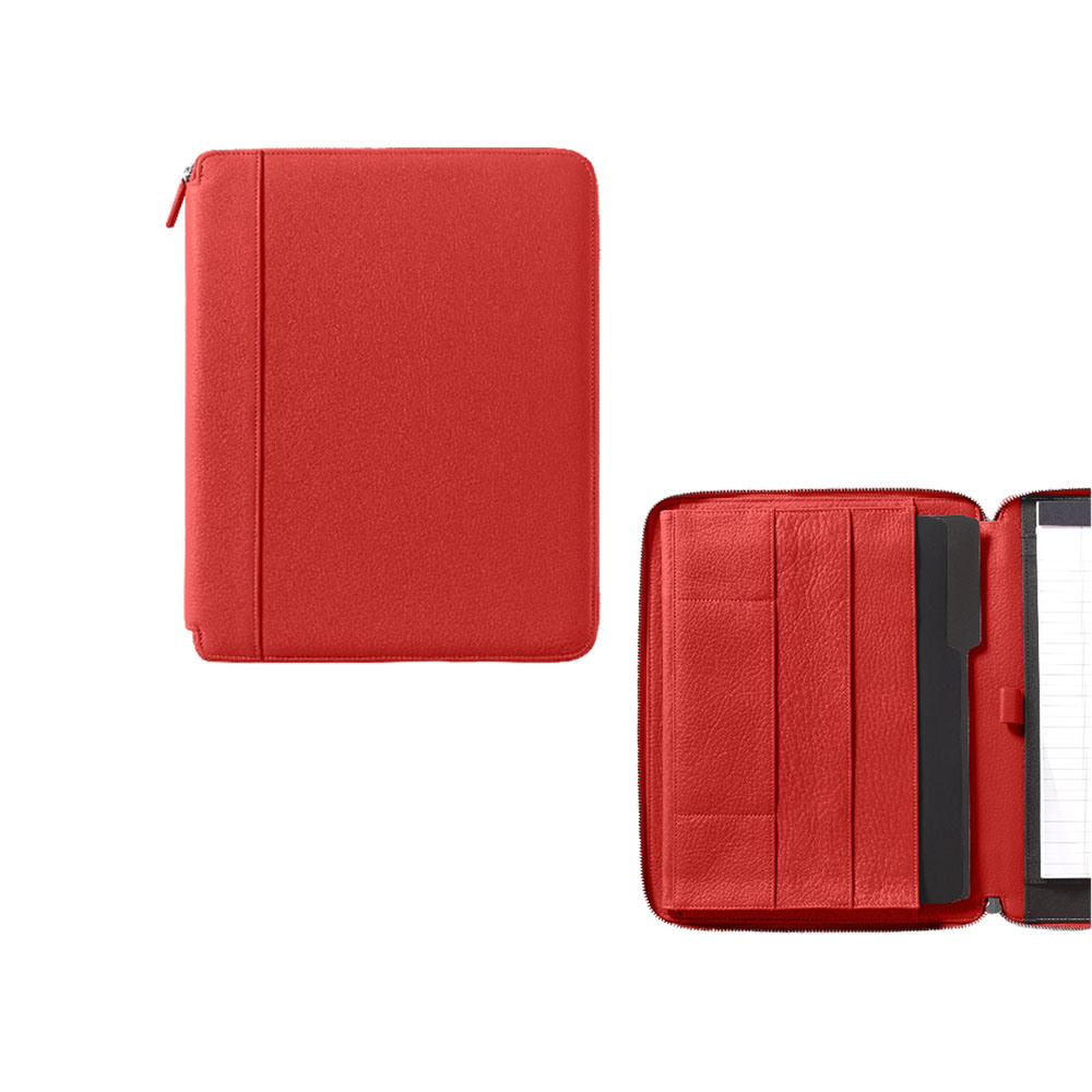 Professional Business Organizer Portfolio with Tablet Pocket