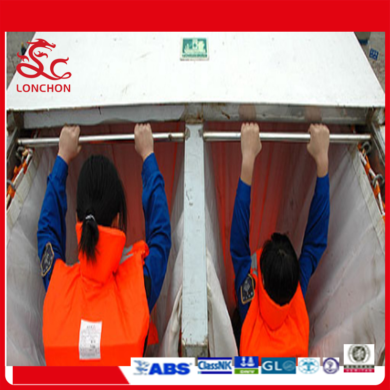 China Vertical Passage Single Chute Marine Evacuation System