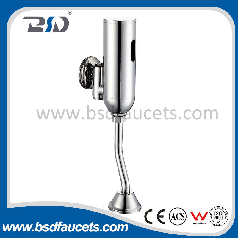 Brass Touch Free Sensor Automatic Flushing Valve for Toilet