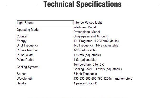 Distubutor Wanted Elite Laser Beauty Equipment IPL Machine Price